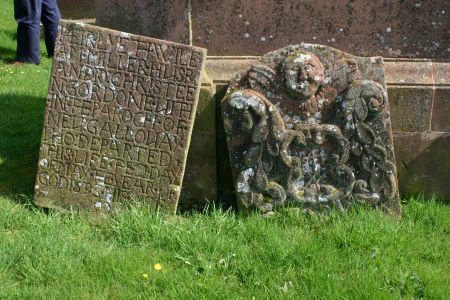 Gravestone at Balmaclellan & Kells New Galloway 