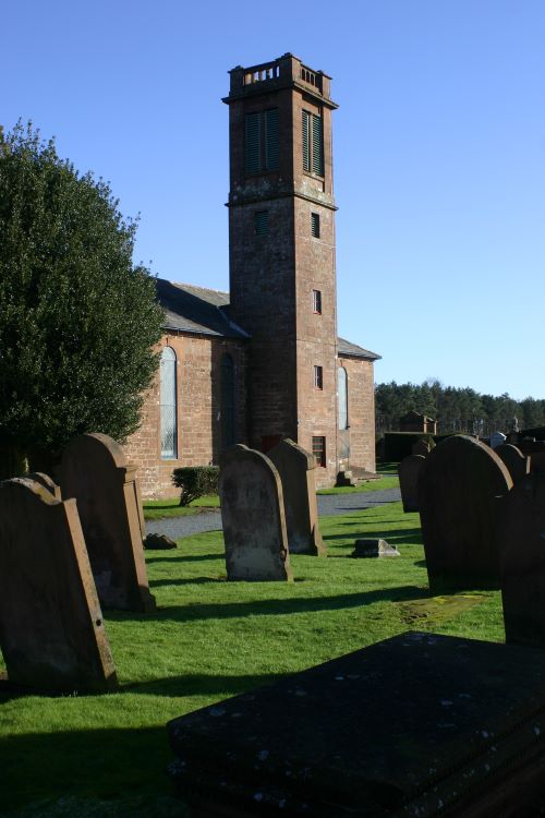 Holywood Church, Nr Dumfries. <br> taken March 2008