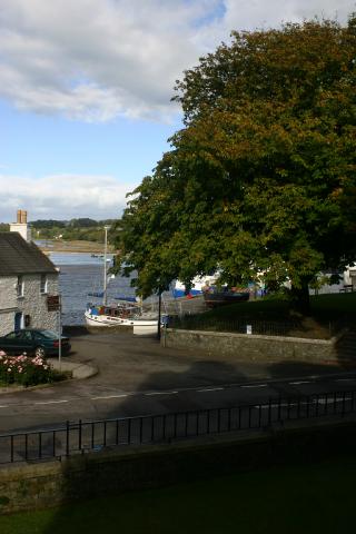 Approach to kirkcudbright harbour