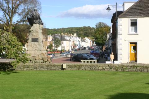 Kirkcudbright town