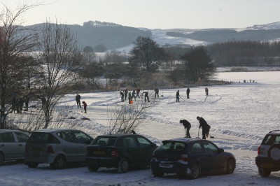 Curling on Kirk loch