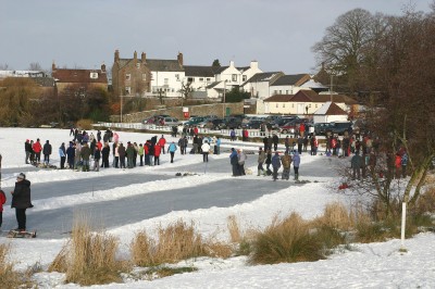 Curling on Kirk loch