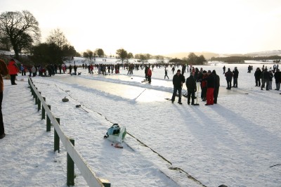 Curling on Kirk loch