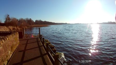 Castle Loch from fishing area