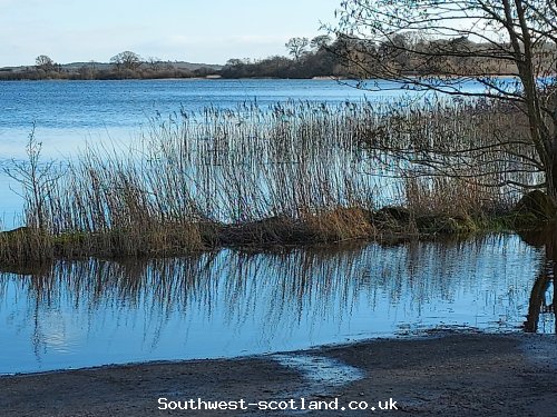 Castle loch After heavy rains