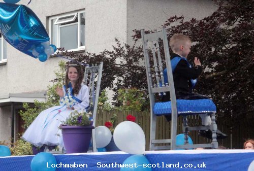 Gala prince and princess