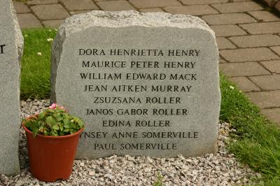 air disaster memorial garden