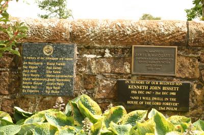 air disaster memorial garden