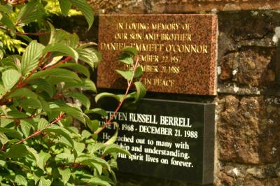 air disaster memorial garden