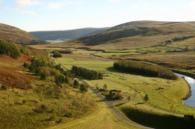view from Megget  Reservoir