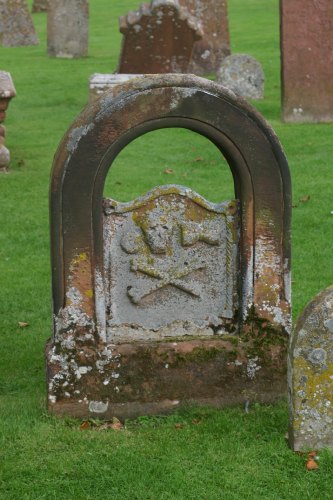 gravestone melrose_abbey