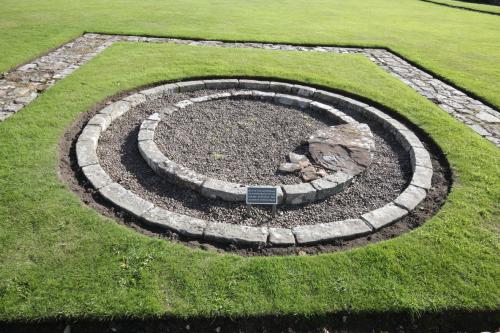 Melrose Abbey site of abbey lavator