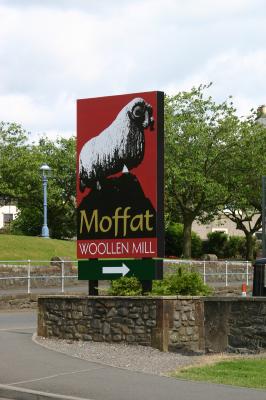 Entrance to wool mill