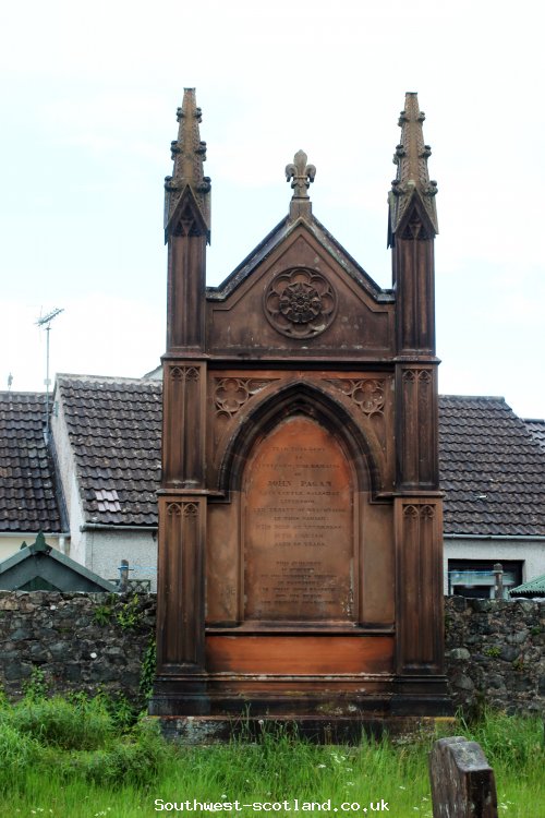 Monument to James pagan