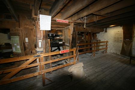 Ground Floor machinery New Abbey corn mill