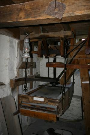 A sieve at New Abbey Cornmill