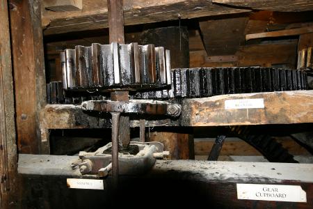 Drive Gears on the  ground floor