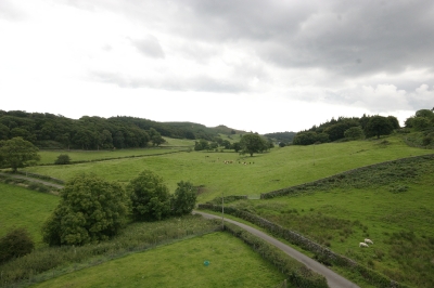 Orchardton tower Palnackie, The only round tower house in Scotland
