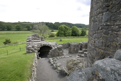 Orchardton tower Palnackie, The only round tower house in Scotland