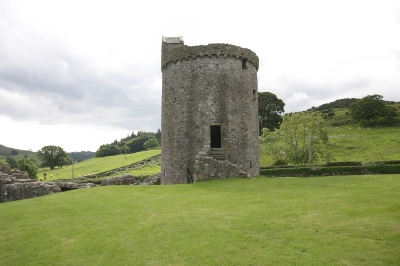 Orchardton tower Palnackie, The only round tower house in Scotland