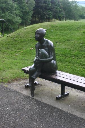 Sculpture in Rembrance  area