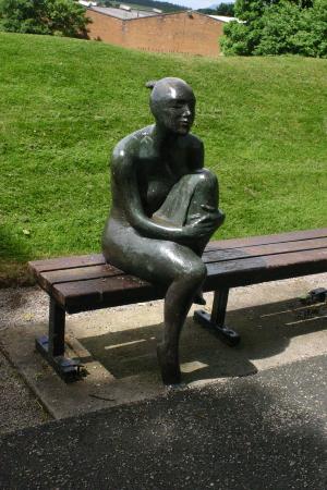 Sculpture in Rembrance  area