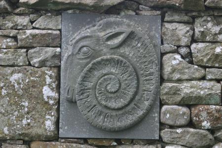 Engraving by Sanquhar Castle