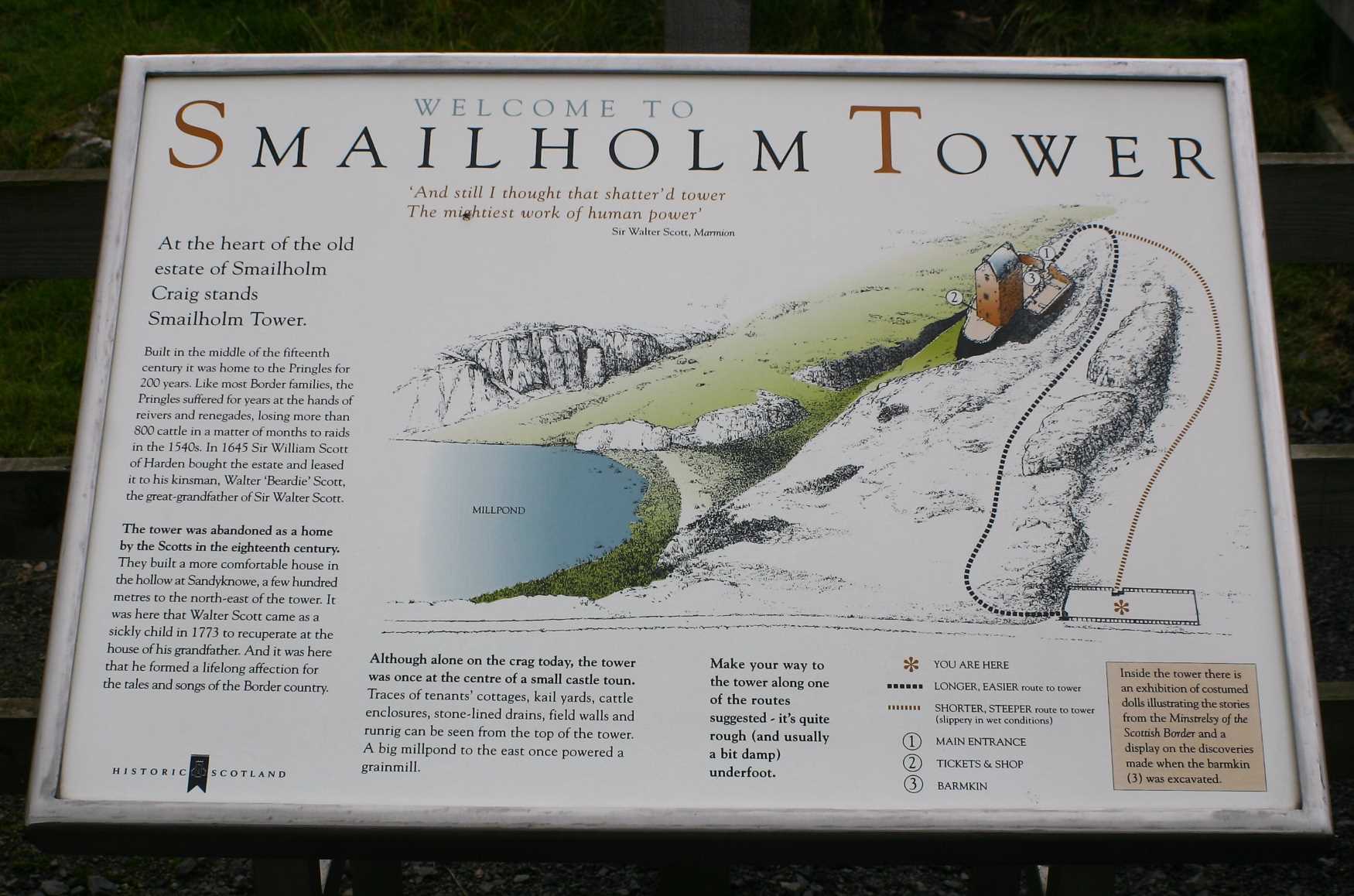 Smailholm tower house