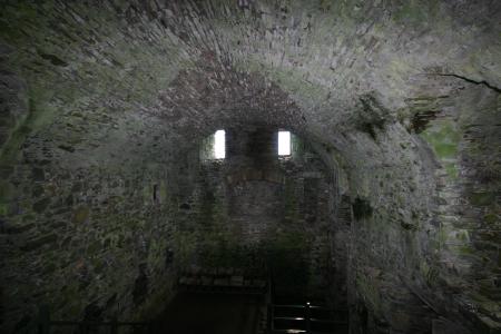 Interior at Threave Castle