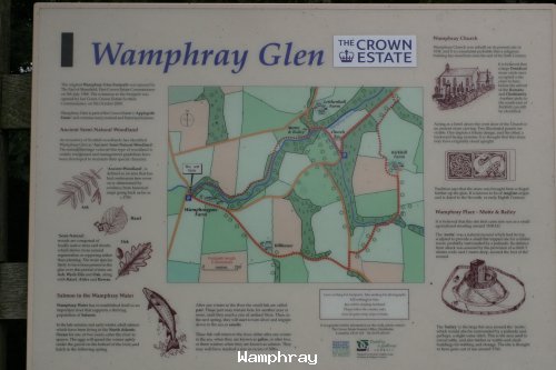 Wamphray water information board