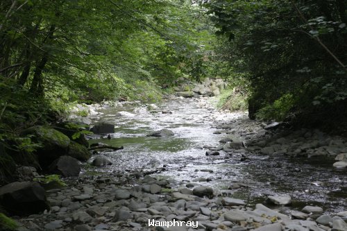 Wamphray water information board